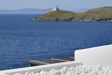 Seven two-storey furnished houses for rent at a complex of houses across the sea in Gialiskary, Kea island, Cyclades