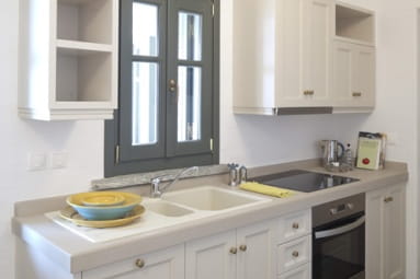 Seven two-storey furnished houses for rent at a complex of houses across the sea in Gialiskary, Kea island, Cyclades